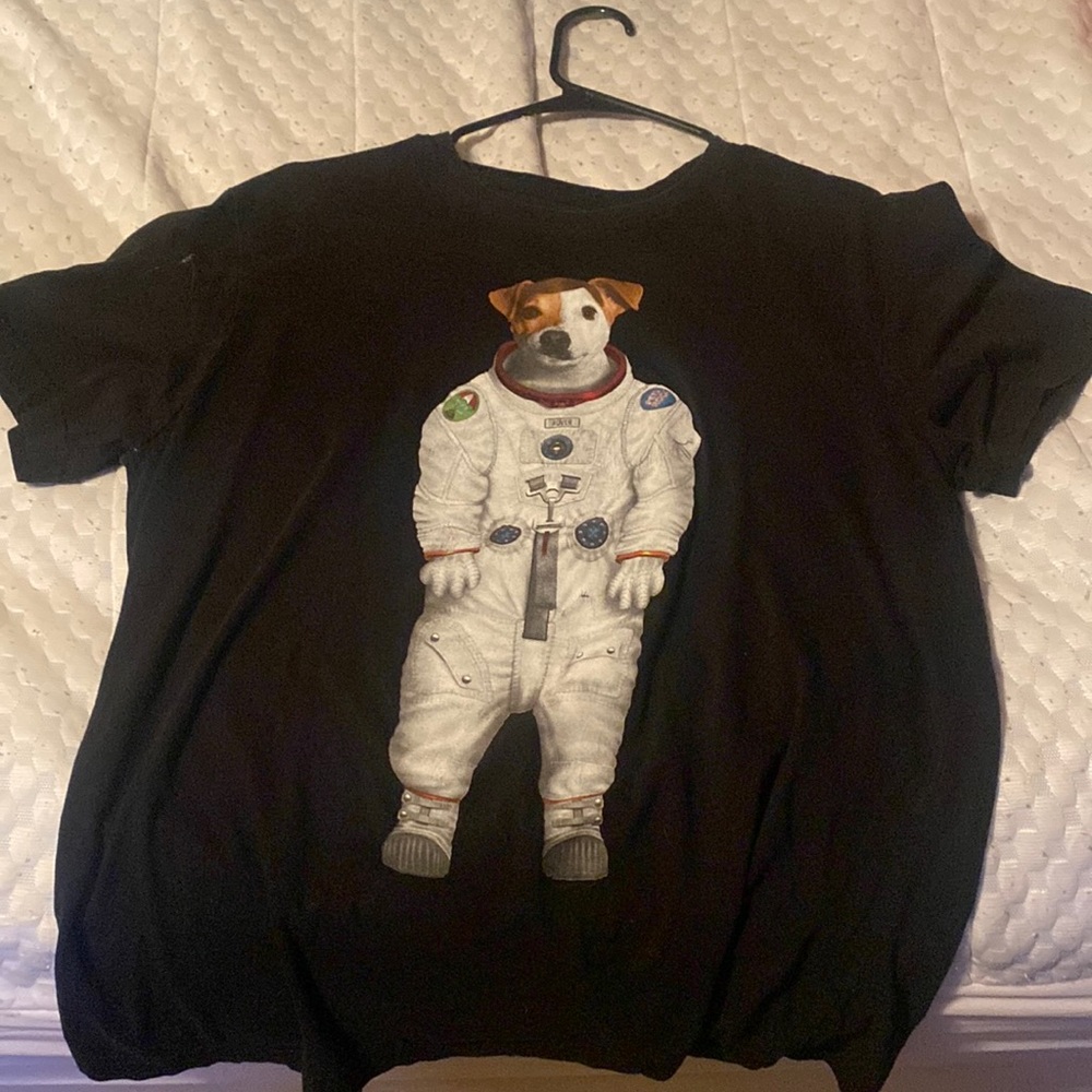 Astronaut Dog Shirt